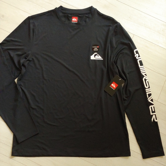 QUIKSILVER NEW Omni Session Long Sleeve Surf Tee Rashguard - Picture 2 of 7